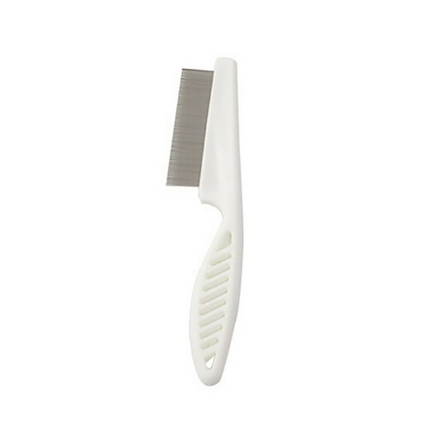 LSLJS Pet Comb with Long & Short Stainless Steel Teeth for Removing Matted Fur, Knots & Tangles, Tool Accessories for Safe & Gentle Diy Dog & Cat Grooming (Grooming Comb)