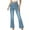 Blue, variant on Jeans for Women Trendy High Waisted MIUOWANP Women's Pocket Low Rise Skinny Denim Pants Blue L
