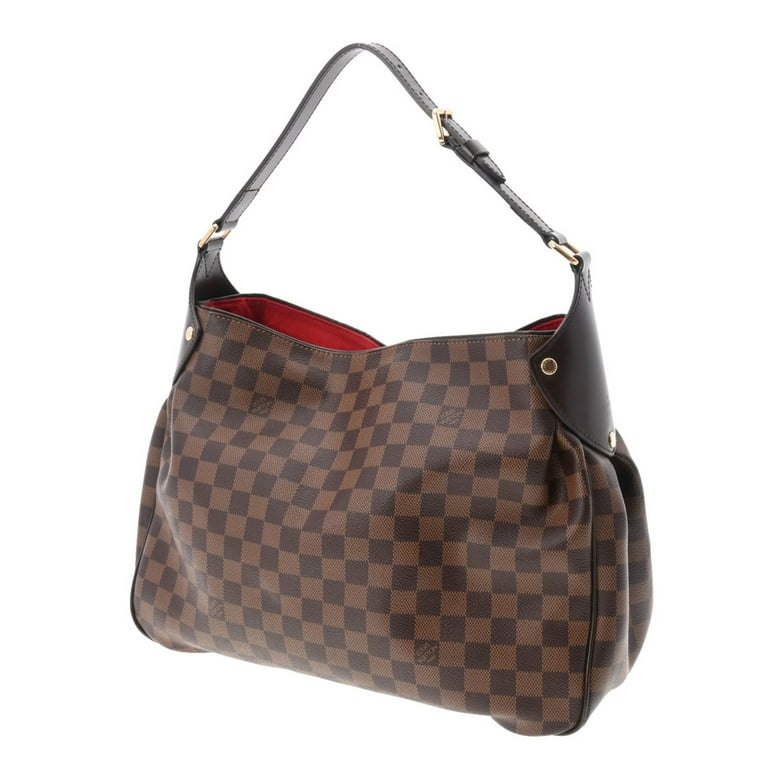 used Pre-owned Louis Vuitton Louis Vuitton Damier Regia Brown N63542 Ladies Canvas One Shoulder Bag (Good), Adult Unisex, Size: (HxWxD): 29cm x 36cm x