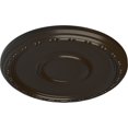 thumbnail image 3 of Ekena Millwork 16 1/2"OD x 1 1/2"P Medea Ceiling Medallion (Fits Canopies up to 5 1/2"), Hand-Painted Stone Hearth, 3 of 6