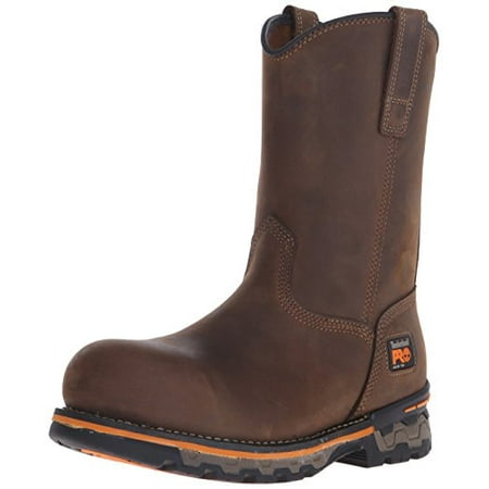 Timberland PRO Men's AG Boss Alloy Safety Toe Pull-On Boot, Brown ...