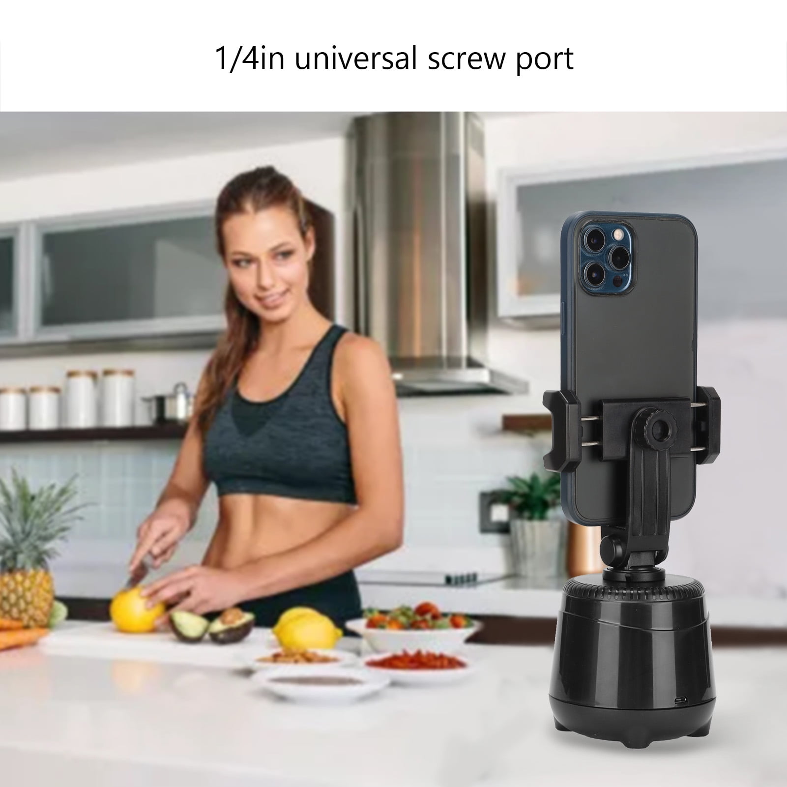 Snapshot Selfie Stand 360, Easy Operation Face Tracking 360 Tracking