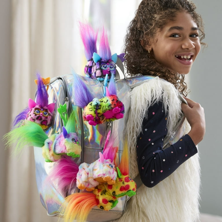 Furby DJ Furblets Berry-Cup-Cake Mini Electronic Plush Toy for