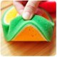 thumbnail image 2 of Dish Sponge 3D Fruit Strong Clean Cloth Cotton Washing Dishes Scouring Pad Eraser Household Kit, 2 of 2