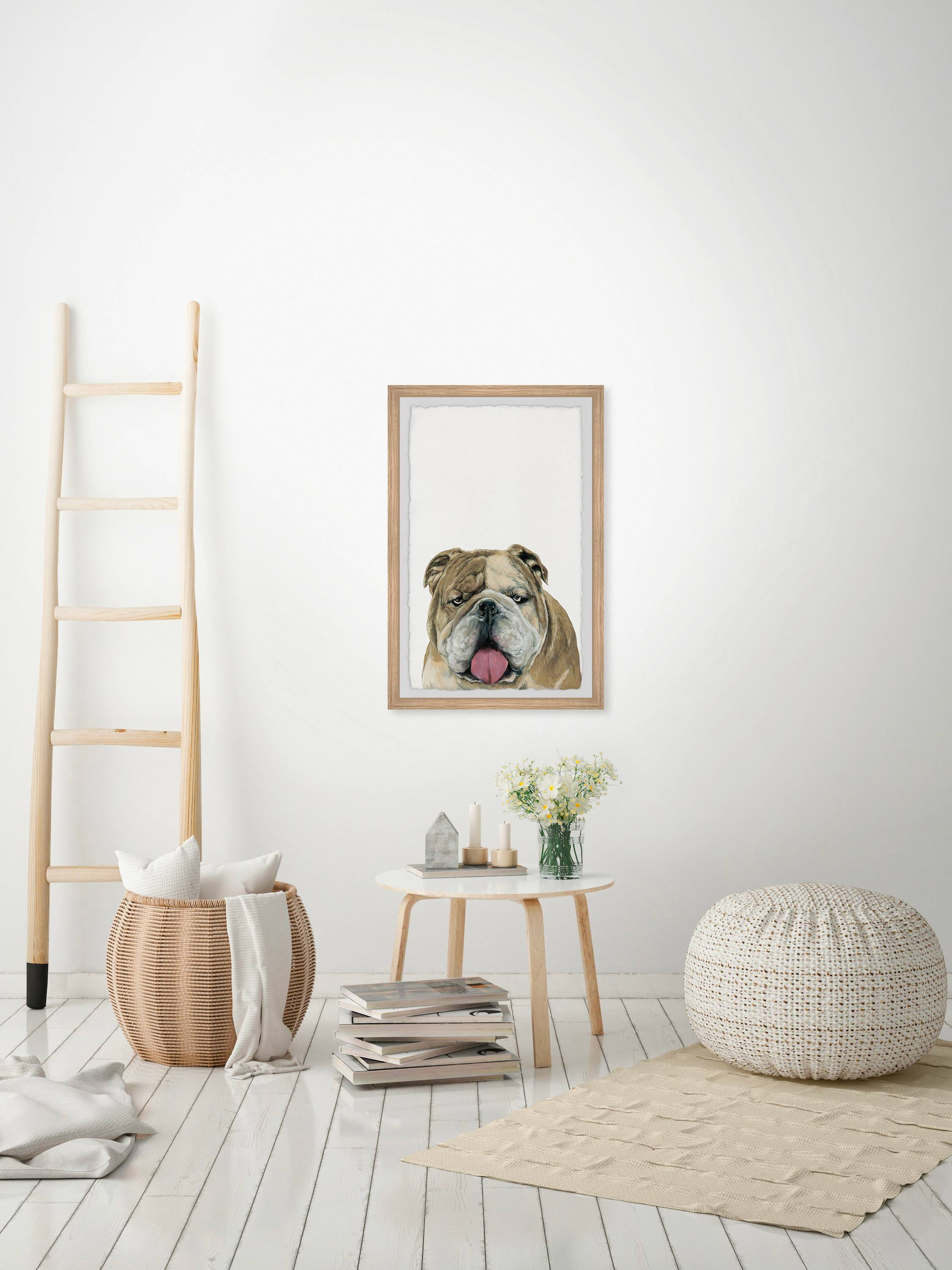 Marmont Hill "Captivating Look" Framed Painting Print