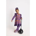 thumbnail image 4 of Millie Loves Lily Girls Purple Halloween Dress & Matching Leggings Set, Size 8, 2PCS, 4 of 5