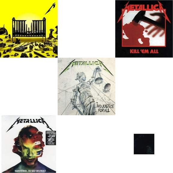 72 Seasons (2LP) & Hardwired To Self-Destruct (2LP/180G/Dl Card) & And Justice For All (Remastered) & Kill Em All (180G) & Metallica (Remastered/2LP)