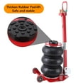 thumbnail image 2 of 3 Ton/6600LBS Triple Bag Air Jack Long Adjustment Hand, Lifting Height Up to 15.75 Inch, 2 of 8