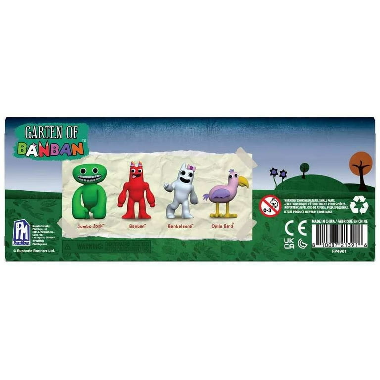 PhatMojo Garten of Banban Series 1 Figure Pack, Includes Banban