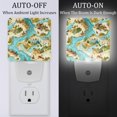thumbnail image 2 of Map LED Square Night Lights with Motion Sensor - Modern and Energy Efficient Illumination for Any Room - for Hallways, Bathrooms, and Bedrooms, 2 of 6