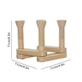 thumbnail image 3 of PPgejGEK Foldable and Detachable Wooden Cup Drained Storage Rack Suitable for Kitchen Restaurant Rack Drained Rack Deals up to 70% off, 3 of 6