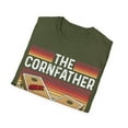 thumbnail image 5 of Funny Cornhole The Cornfather Funny Fathers Novelty Art Unisex T-Shirt, 5 of 6