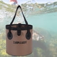 thumbnail image 1 of Cubo plegable para exteriores, lavabo portátil para campamento, bolsa de almacenamiento a prueba de fugas 10 litros, 1 of 8