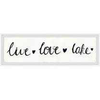 Marmont Hill Love and Words Framed Wall Art