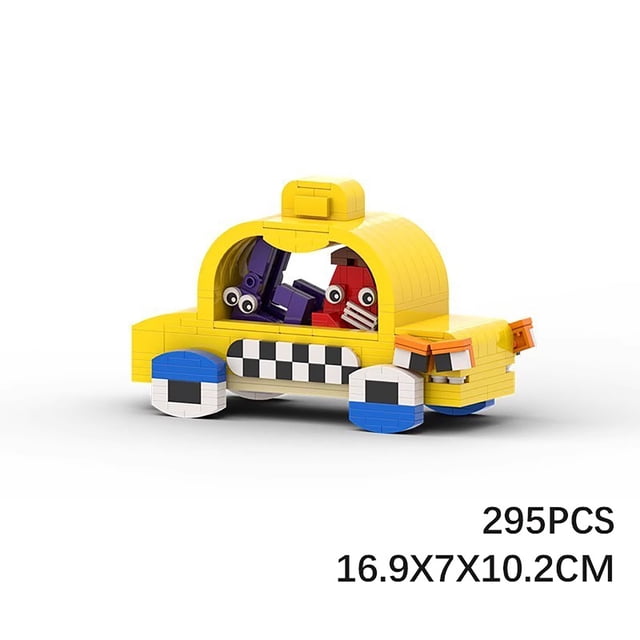 295 Piece MOC Building Blocks Letter Legend Cartoon Puzzle Science Education Model, A Congratulatory Gift for New Jobs