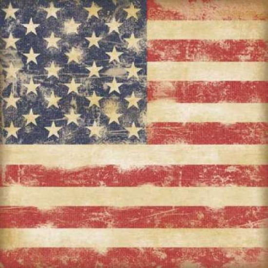 Usa Flag Canvas Art