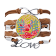 thumbnail image 1 of China Ancient Empress Phoenix Pattern Bracelet Chain Rope Ornament Wristband, 1 of 3
