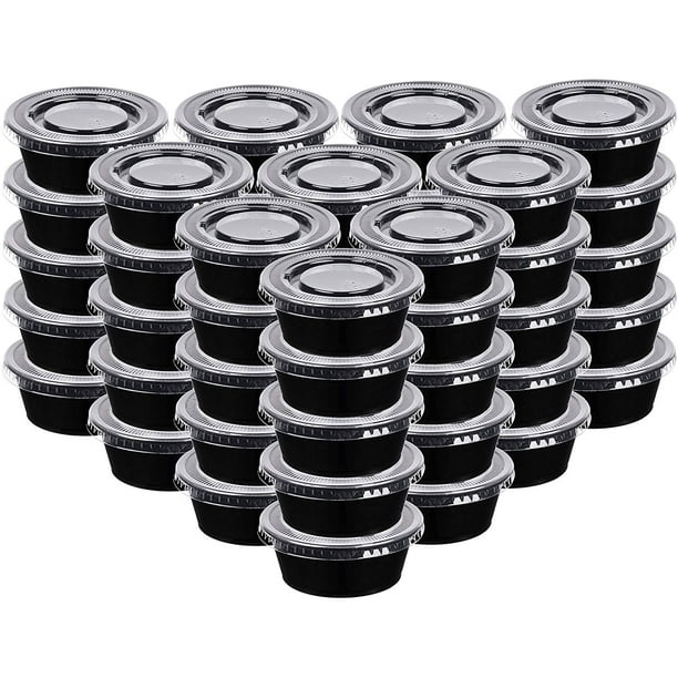 Plastic Jello Shot Cups By Green Direct Disposable Black