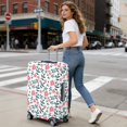thumbnail image 5 of Stretch Luggage Cover XL(29-32in)– Elastic Travel Suitcase Protector with Handle Openings & Bottom Closure, Washable Polyester Spandex Suitcases Cover, Floral Flowers Print, 5 of 5