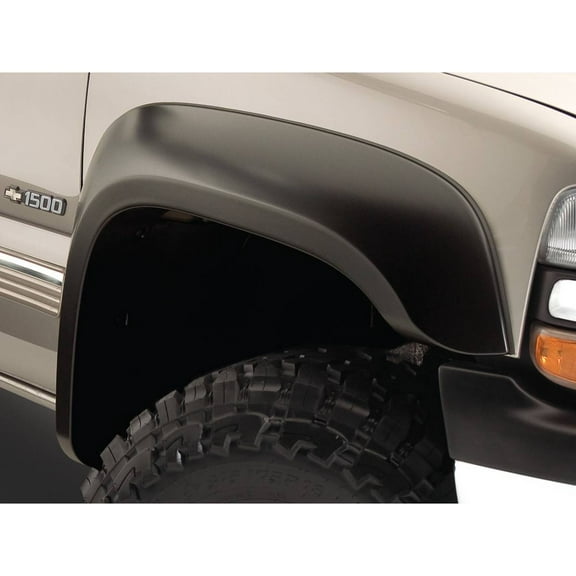 Husky Liners 2804945 Extend-a-Fender Flares Fits 1999-2007 Chevy Silverado & GMC Sierra 1500-3500 Extended Coverage | Flare Ht F 5.93" R 6.12" | Tire Cov F 3" R 2.25" | 4pc Set