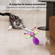 thumbnail image 5 of Vaso de juguete de Pascua para gatos | Juguete interactivo para mascotas | Plástico multicolor | Diseño estable y antivuelco | Estimula el instinto de caza | Tamaño compacto de 18 cm | Decoraci, 5 of 5