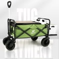 thumbnail image 3 of Collapsible Folding Garden Outdoor Park Utility Wagon, 3 of 7