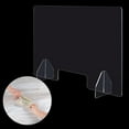 thumbnail image 5 of Yescom 3 Pack 36"x24" Sneeze Guards Acrylic Plexiglass Freestanding Protective Shield Clear Safety Barrier for Counter Shop, 5 of 12