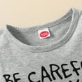 thumbnail image 5 of TAIAOJING Toddler Baby Boy Summer Clothes Kids Unisex Spring Letter Print Cotton Shorts Sleeve Tshirt Tops Shorts Outfits Clothes 2-3 Years, 5 of 7
