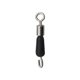 thumbnail image 2 of Anillos conector de pesca rodamiento de bolas giratorio ganchos de enlace rápido (S) negro 30 piezas Ndcxsfigh  Para Estrenar, 2 of 3