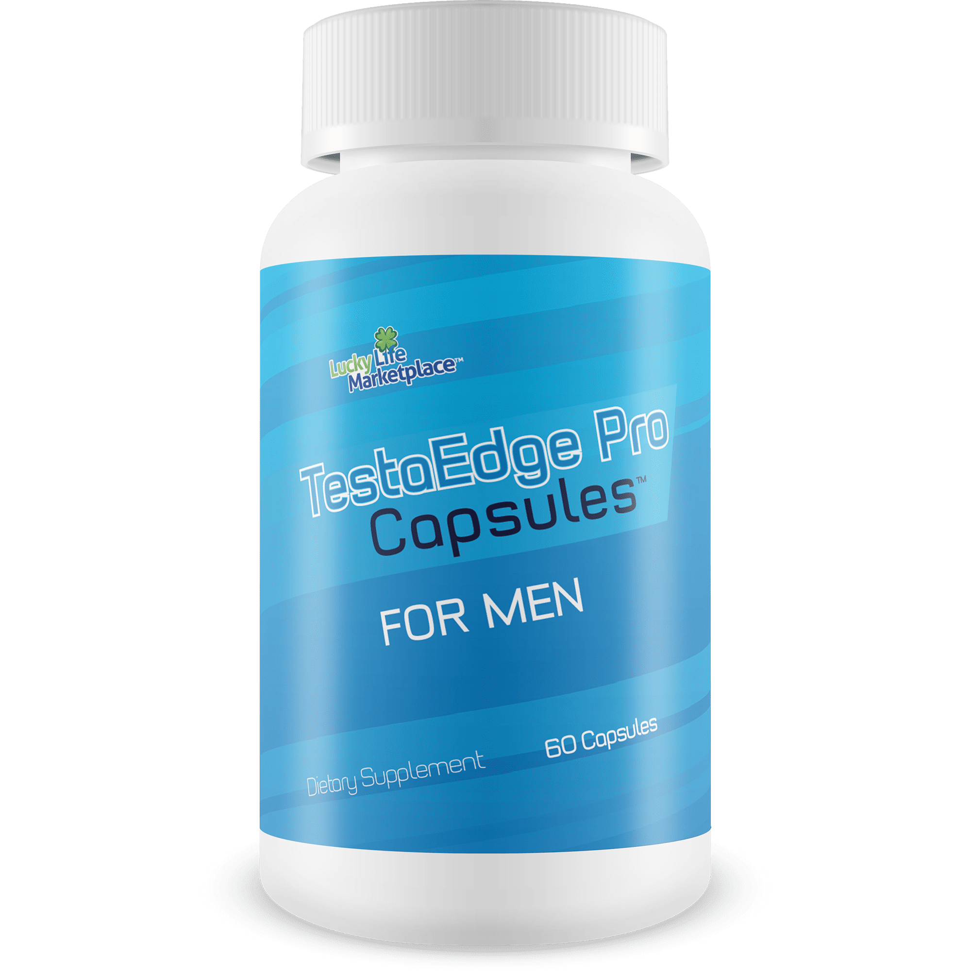TestaEdge Pro Capsules Probiotics for Men Premium Probiotic Formula