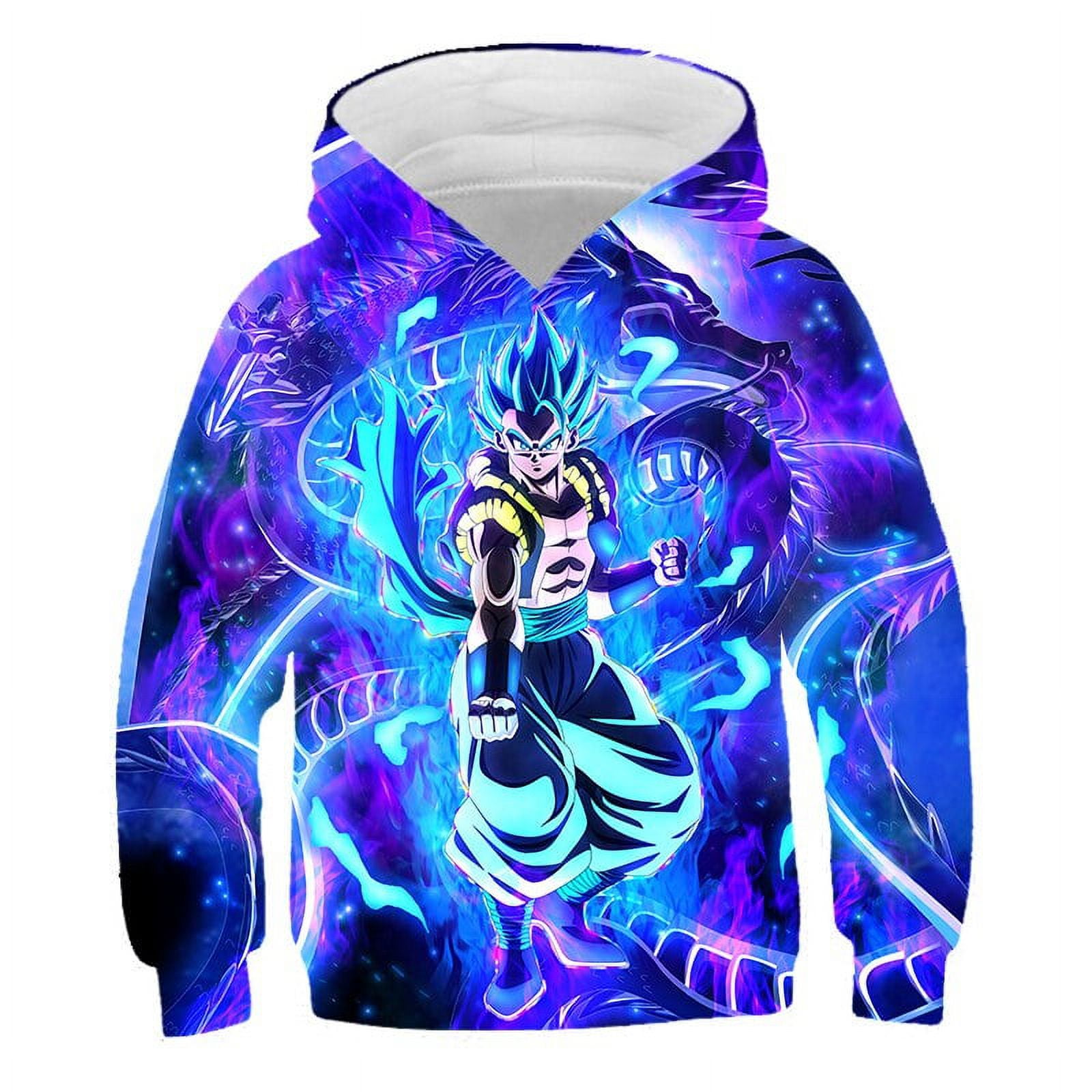 Gogeta on sale blue hoodie