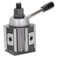 thumbnail image 4 of Lathe Tool Post, 6-12in AXA Piston Type Quick Changing Tool Holder, High Compressive Strength Milling Machine For CNC Lathe, 4 of 8