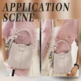 thumbnail image 6 of DIY Imitation Leather Bucket Bag Making Kit Crossbody Bag Handicraft Making Set for Women's Handbags Handmade Shoulder Bag Sewing Accessories for Birthday Christmas Holiday Misty Rose, 6 of 8