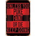 thumbnail image 1 of Motivacional Metal Vintage Señal Hojalata Hierro Rectangular 30x40cm, 1 of 9