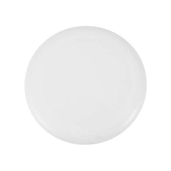 Unique Bargains Solid Color Flying Disc for Outdoor and Indoor Fun 1 Pc ["White"]