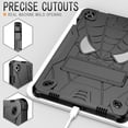 thumbnail image 3 of Dteck for Samsung Galaxy Tab A9+ Plus Case 11" 2023,Heavy Duty Shockproof Protective Case with Shoulder Strap,Built-in Kickstand Sturdy Rugged Galaxy A9 Plus Tablet Case SM-X210/X216/X218,Black, 3 of 5