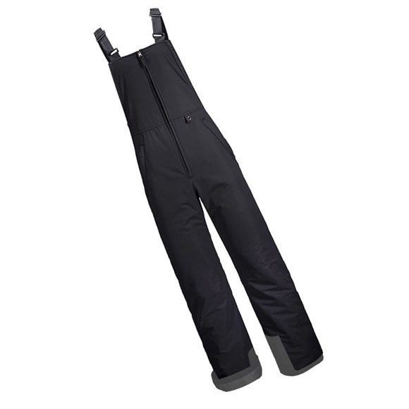 Women's Insulated Ski Bib Waterproof Snow Bibs Overalls Winter Windproof Thick Thermal Ski Pants Snowboarding Pants M
