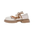 thumbnail image 4 of Chaussures pour Filles Robe Performance Chaussures Blanches pour Filles pour l'Automne et l'Hiver à Semelle Souple, 4 of 9