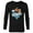 Black, variant on Ice Age Manfred Diego Sid and Scrat The Iceberg Brigade - Long Sleeve T-Shirt for Men - Customized-Black