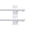 White, variant on Mumo 2 Pcs Adjustable Magnetic Curtain Rods,Multi-Use Rods for Metal Places, No-Drill Installation,16"-28",Black