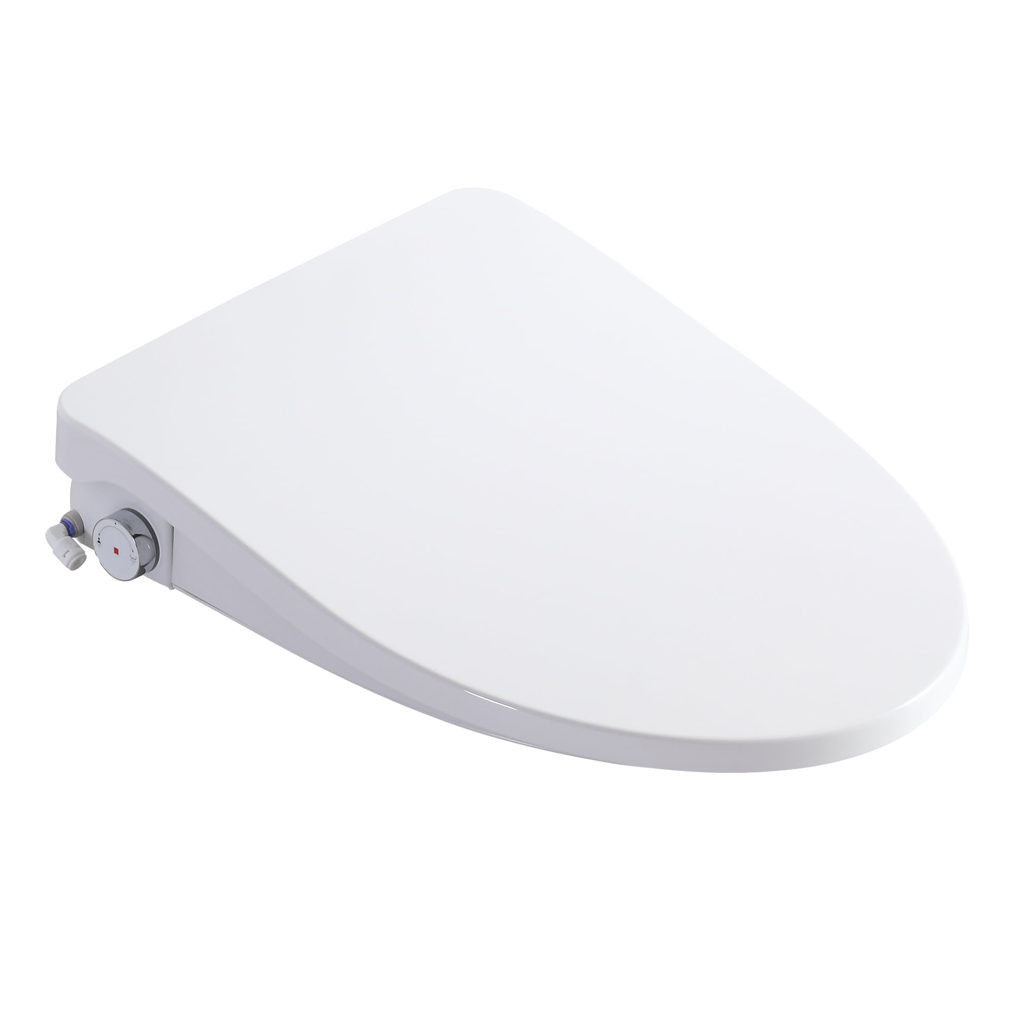 Smart Bidet Toilet Seat with Side Knob | Adjustable heat, auto open/close, night light, easy installation
