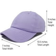thumbnail image 3 of DALIX Baseball Cap Mens Trucker Hat Dad Hats Caps for Women 12 PACK in Lavender, 3 of 7