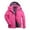 Red, variant on Shldybc Women's Mountain Water Windproof Ski Jacket Windproof Rain Jacket Winter Warm Hooded Coat-Pinks - Fall/Winter Clearance
