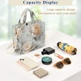 thumbnail image 5 of FORMRS Womens Corduroy Tote Bag Crossbody Shoulder Handbag with Pocket, Beautiful Floral, 5 of 7