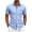 Light Blue, variant on Shirts for Men, Mens Short Sleeve Button Down Shirts Plaid Collar Casual Dress Shirt Lightweight Untucked Beach Tops Navy S