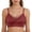 A11-Wine, variant on Wdgfv Bras for Older Women, Posy Bra - Comfortable Front Button Wireless Shaping, Front Button Bras Red XXL