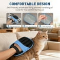 thumbnail image 4 of Magic Brush Glove Pet Hair - Pet Hair Remover Glove for Dogs and Cats, The Magic Brush Pure Path Pet Grooming Needs, Remover for Furniture, Clothes, Car Seats,2PC Black, 4 of 7