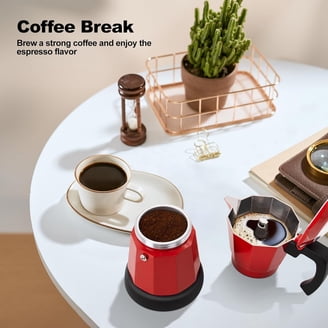 3 Kop Metalen Koffie Percolator Moka Pot Van Italië Met Deksel Beste Fornuis Esp