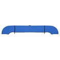 thumbnail image 1 of Unique Bargains Square Frame Bimini Top Storage Boot Cover with Stern Light Hole Boat Bimini Storage Bag with 2 Fixed Straps for 3 Bow 4 Bow 1 Set Pacific Blue 79 in, 1 of 7