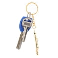 thumbnail image 2 of LYUMO Flute Keychain Brass Key Ring Gift Decoration Musical Instrument Ornament Golden,Flute Keychain,Brass Flute Key Ring, 2 of 7